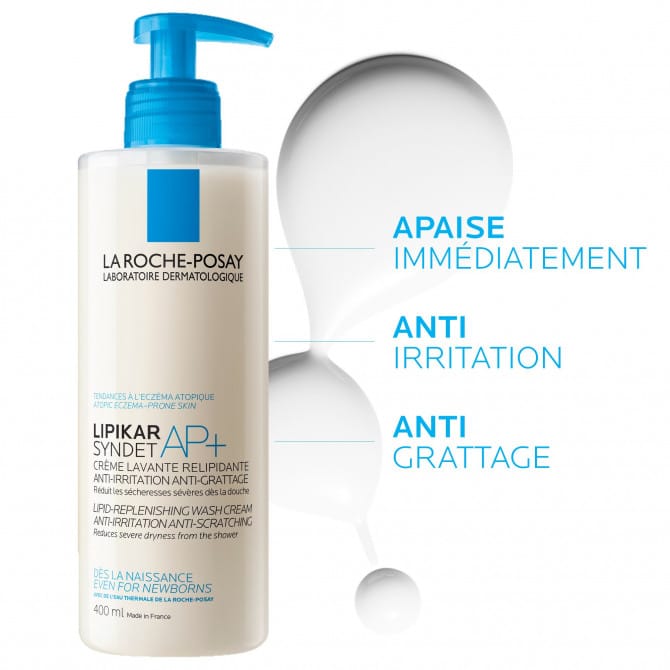 LA ROCHE POSAY LIPIKAR SYNDET AP+ CREME NETTOYANTE 400ML