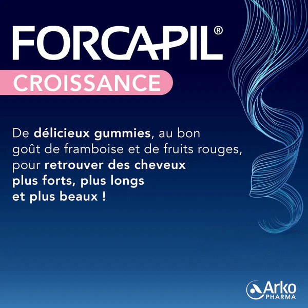 ARKOPHARMA FORCAPIL CROISSANCE GUMMIES BTE/60