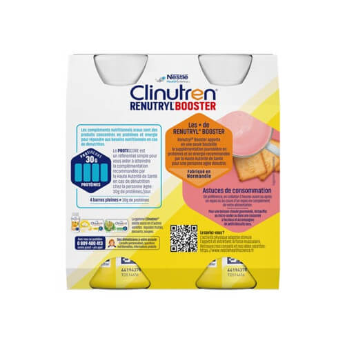 RENUTRYL BOOSTER VANILLE 300ML PACK/4