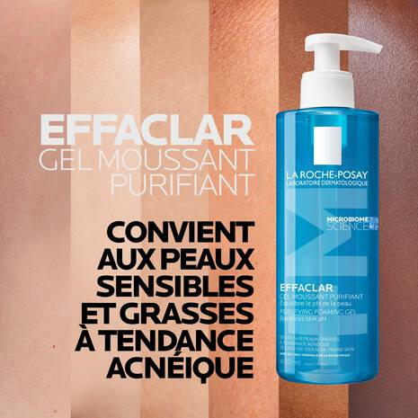 EFFACLAR GEL MOUSSANT 400ML